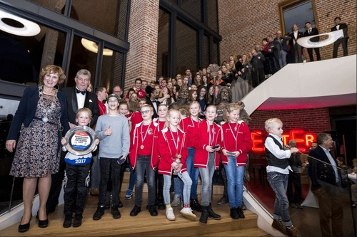 Huldiging kampioenen 2017