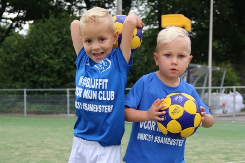 Foto bij NKC' 51 Korfbal 